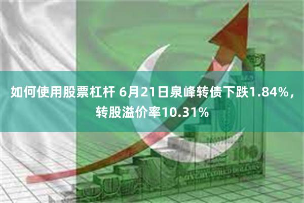 如何使用股票杠杆 6月21日泉峰转债下跌1.84%，转股溢价率10.31%